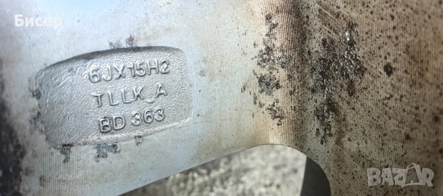 Джанти Dezent 5x112 r15, снимка 5 - Гуми и джанти - 55250783