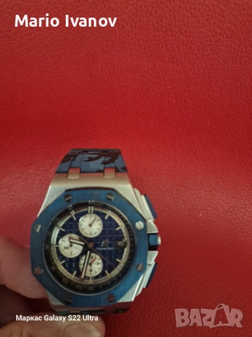 Audemars Piguet Royal Oak Offshore 44mm. с камуфлажна каишка., снимка 4 - Мъжки - 54581035