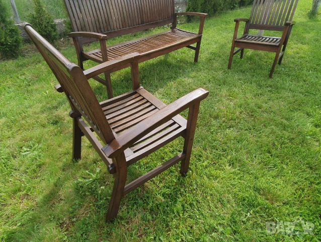 Градински комплект Jutlandia hardwood, снимка 5 - Градински мебели, декорация  - 54493190