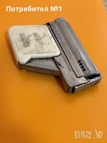 Стара австрийска бензинова запалка IMCO 6900 Gunlite, снимка 4 - Други ценни предмети - 55411642
