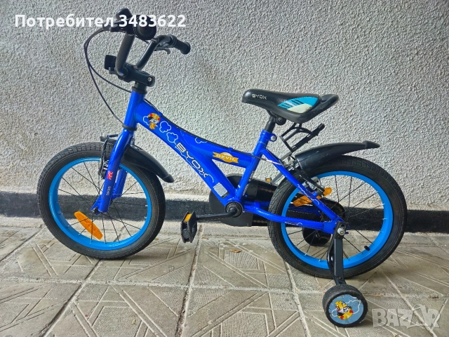Детско колело/велосипед Byox 16 цола., снимка 2 - Велосипеди - 54175592