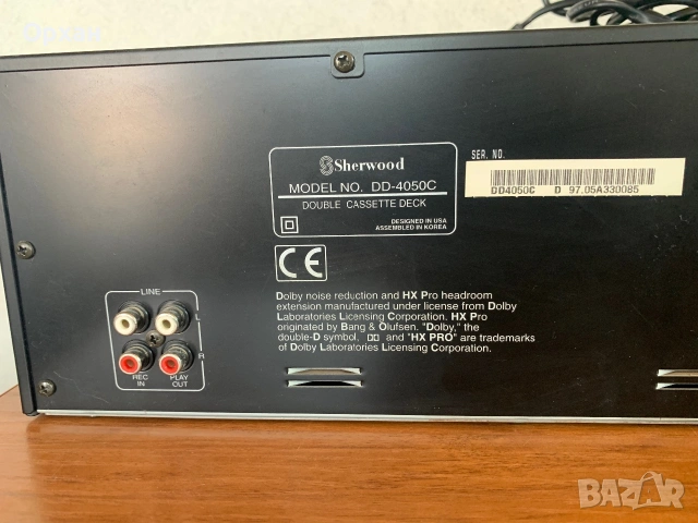 Продавам: Двукасетен дек Sherwood DD-4050C, снимка 4 - Декове - 55100013