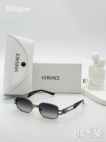 слънчеви очила versace  с ув защита,кутия , калъф и кърпичка на марката , снимка 4 - Слънчеви и диоптрични очила - 54214940