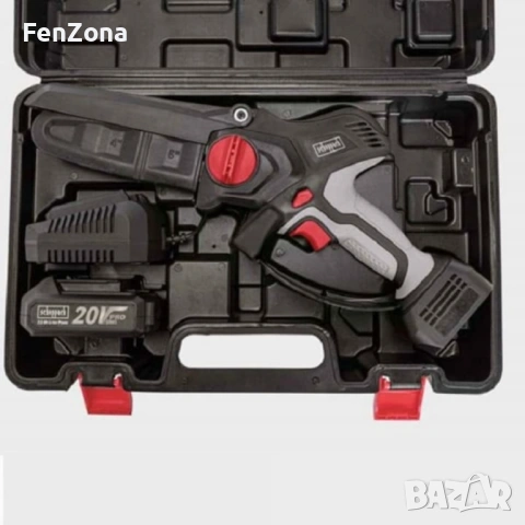 Акумулаторен трион за рязане на клони Scheppach,12м гаранция, снимка 2 - Градинска техника - 54049940