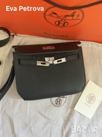 Мъжки клъч чанта Hermes kelly depeches 25 pouch