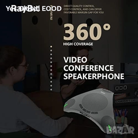 USB конферентен спийкър с микрофон за 8-10 души, снимка 8 - Друга електроника - 55175853