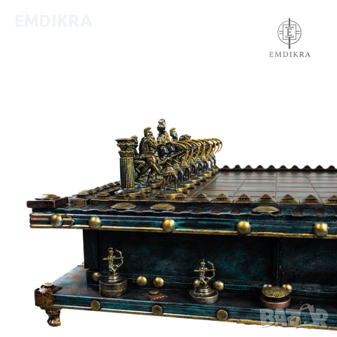 Маса за шах IMPERIUM - Pedestal, снимка 9 - Шах и табла - 54901330