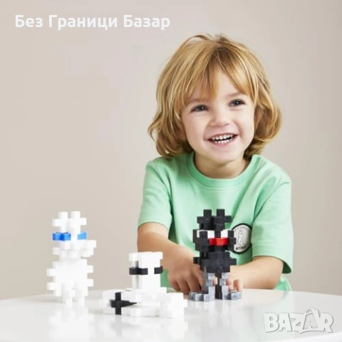 Нов Детски конструктор Moomin Plus-Plus BIG 120 части STEM играчка за малки деца, снимка 6 - Образователни игри - 55112716