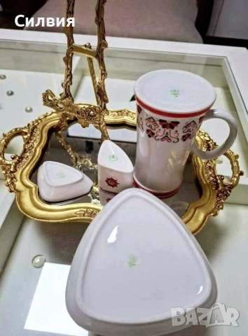 Ретро порцелан от Унгария , снимка 9 - Антикварни и старинни предмети - 54610740