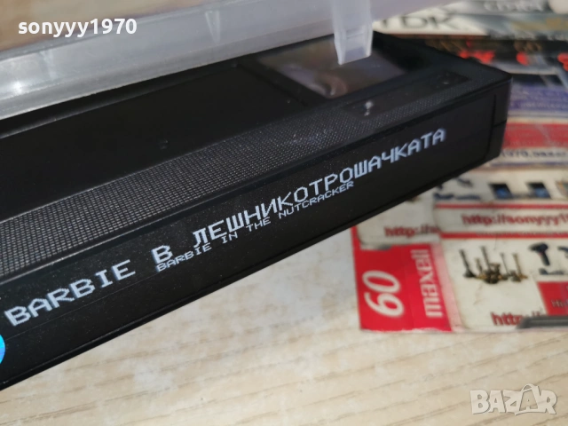 BARBIE-ORIGINAL VHS TAPE 0605261312L1, снимка 11 - Други жанрове - 54439736