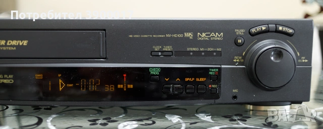 Panasonic NV-HD100 VHS Hi-Fi stereo, снимка 2 - Плейъри, домашно кино, прожектори - 53981936