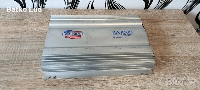 Усилвател Raveland XA 1000, снимка 4 - Ресийвъри, усилватели, смесителни пултове - 54840543