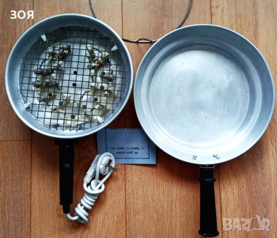 Електрически пържолник, работи идеално.