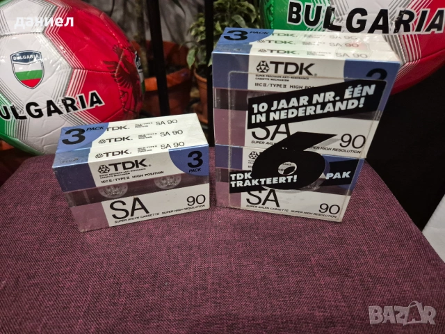 Нови запечатани аудио касети TDK SA90 - TYPE II - хромна лента