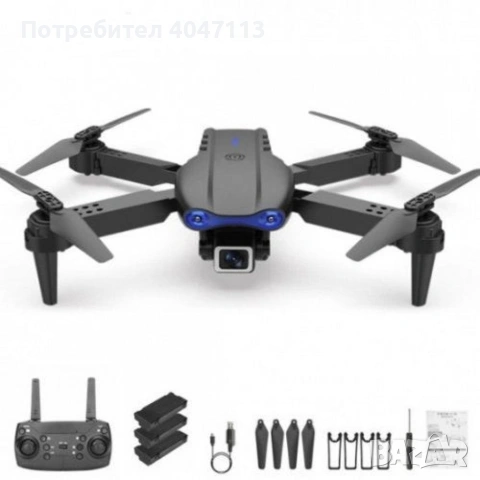 Дрон с две камери DUAL 4K CAMERAS, снимка 2 - Дронове и аксесоари - 54839375