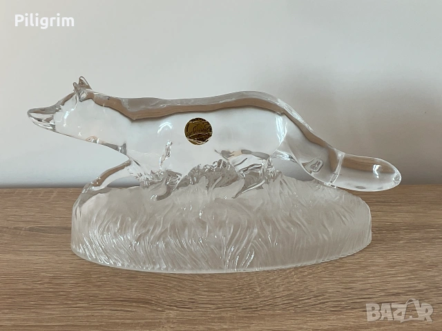 Статуетка «Лисица» Cristal d'Arques, Франция.