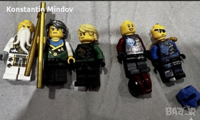LEGO Ninjago Лот от 5 оригинални фигурки - Ву, Гармадон, Лойди ,Джей и Ния