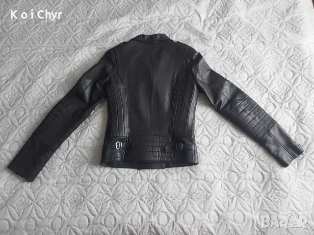 Яке от естествена кожа в перфектно състояние. , снимка 2 - Якета - 55401343