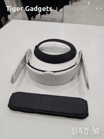 MaeckerVR Elite Head Strap за Meta Quest 3 / 3S – комфортна регулируема VR лента, снимка 5 - Друга електроника - 54454508