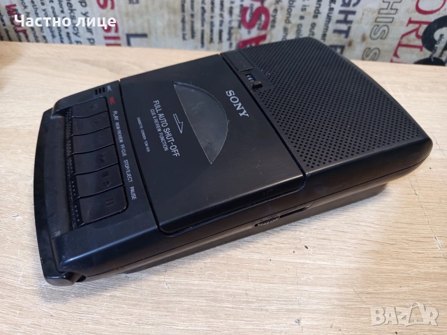 Преносим касетофон "SONY"TCM-939, снимка 2 - Радиокасетофони, транзистори - 54223034
