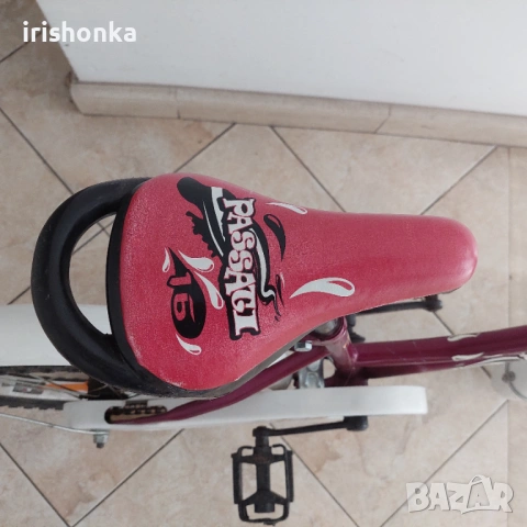 Детски велосипед Ninja Passati 16", снимка 6 - Велосипеди - 54569056