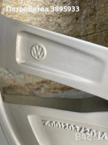 Оригинални джанти на VW Golf Passat Caddy Touran, снимка 7 - Гуми и джанти - 54449461