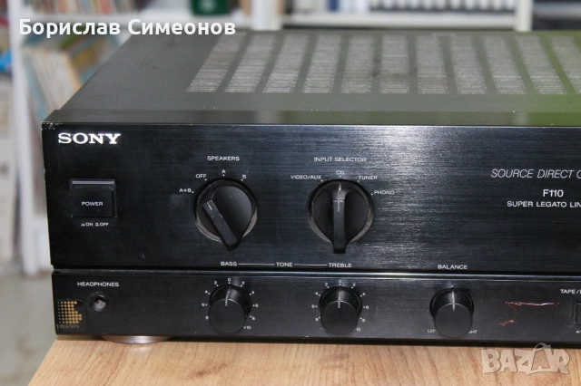 SONY TA-F110, снимка 2 - Ресийвъри, усилватели, смесителни пултове - 54723016