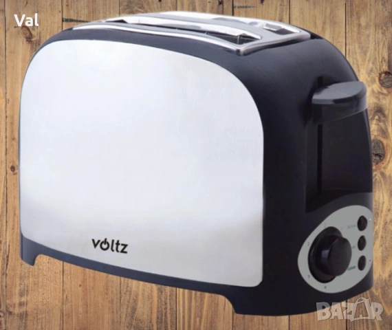 Тостер за хляб Voltz V51440D, 750W, 2 филийки, снимка 4 - Тостери - 54814171