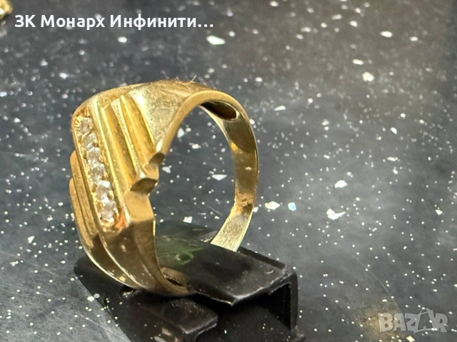 Златен пръстен /585/, снимка 5 - Пръстени - 54795121