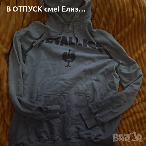оригинален суичер на Metallica голям размер, снимка 6 - Суичъри - 54608960