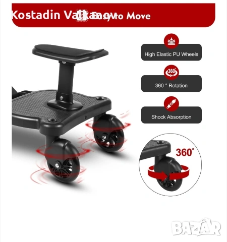 Платформа за бебешка количка, снимка 3 - Други - 54671817