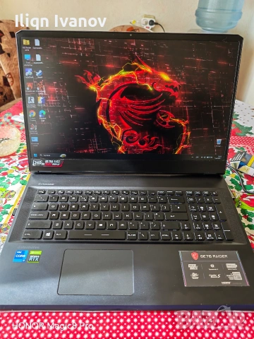 Продавам лаптоп MSI , снимка 12 - Лаптопи за игри - 54375175