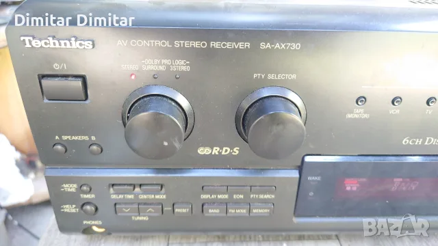 Technics sa ax 730., снимка 3 - Ресийвъри, усилватели, смесителни пултове - 55421133