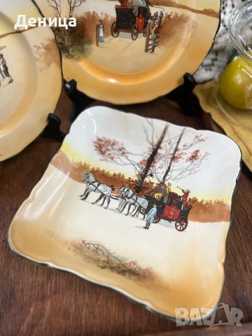 Красиви чинии Royal Doulton, снимка 3 - Чинии - 54797152