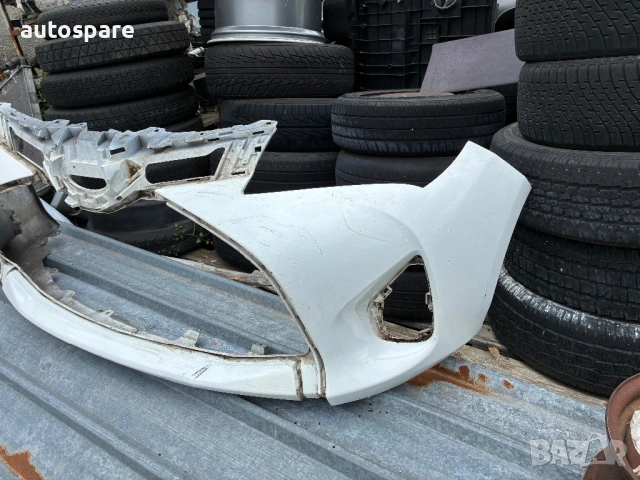 Предна броня Toyota Yaris. Тойота Ярис. 14-17г. Оригинална. , снимка 2 - Части - 54552770