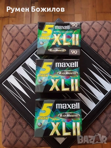 PACK от 5 броя НОВИ касети MAXELL XL II, снимка 2 - Аудио касети - 55083400