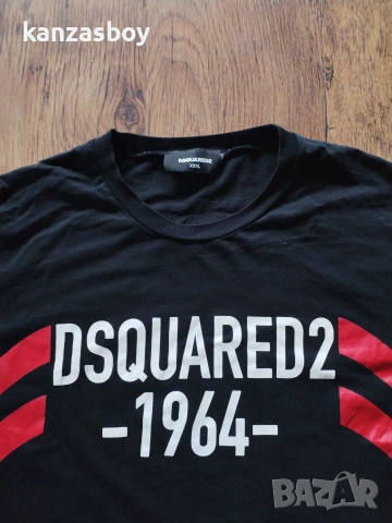 dsquared2 - страхотна мъжка тениска 3XL, снимка 3 - Тениски - 55252176