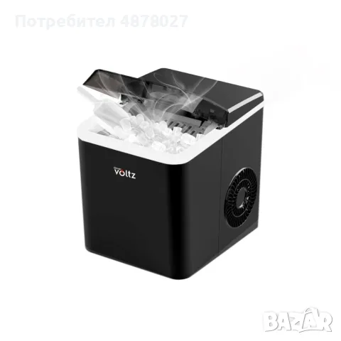 Ледогенератор Oliver Voltz ,  100W, черен, 10кг/24ч./1.3L, снимка 6 - Други стоки за дома - 55594448