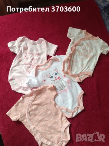 Бебешки дрехи , снимка 3 - Бодита за бебе - 54038651