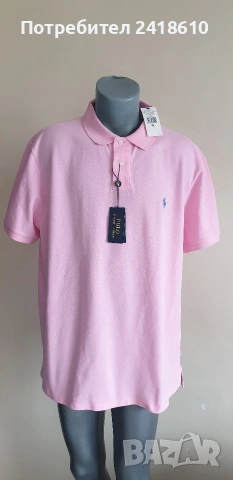 POLO Ralph Lauren Pique Cotton Custom Slim Fit Mens Size 2XL НОВО! ОРИГИНАЛ! Мъжка Тениска!, снимка 14 - Тениски - 54237245