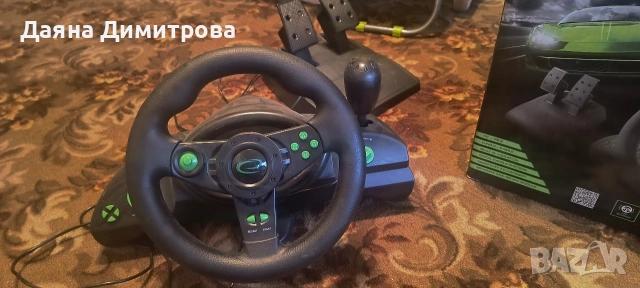 волан и педали за видео игри , снимка 3 - Аксесоари - 54507541