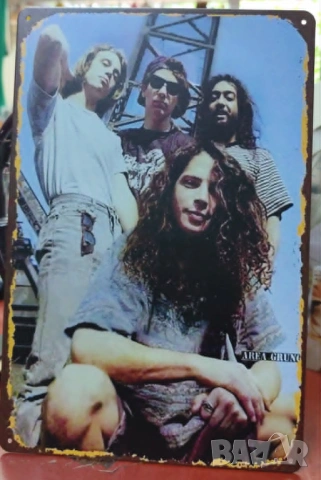 Soundgarden-метална табела(плакет)