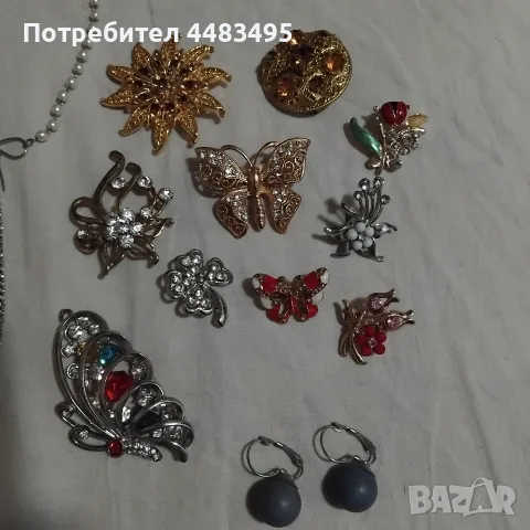 Дамски бижута , блошки, снимка 7 - Бижутерийни комплекти - 55480998