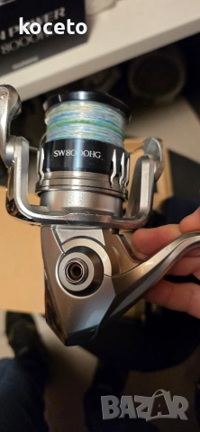 Макара преден аванс SHIMANO Saragosa 8000 SW A HG, снимка 10 - Макари - 54361717