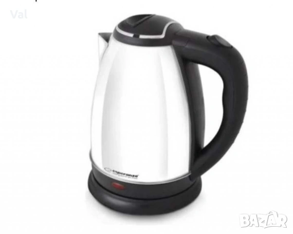Електрическа кана Spring, 1350W, 1 л., Сребрист, нерък, стомана, снимка 2 - Кани - 54922575