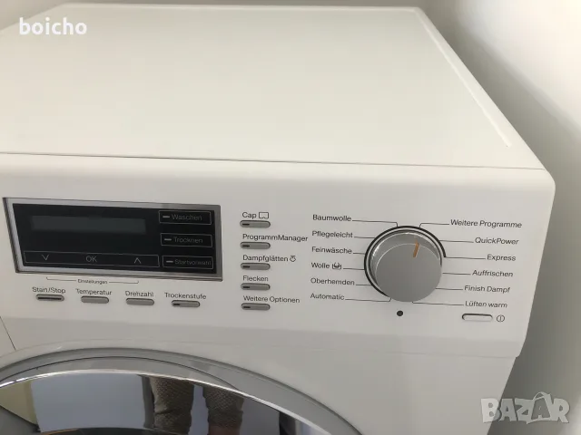 Пералня със сушилня Miele WTF130 WPM, снимка 3 - Перални - 55633343
