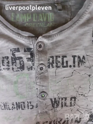 👉Camp David Original L ефектна, снимка 5 - Блузи - 55344888