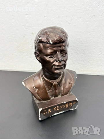 Гипсов бюст на Джон Кенеди. №8034, снимка 6 - Специализирана литература - 54012592