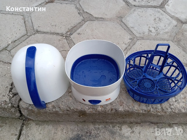 Електрически парен стерилизатор NUK Vapo 2-в-1, снимка 3 - Стерилизатори - 55053369