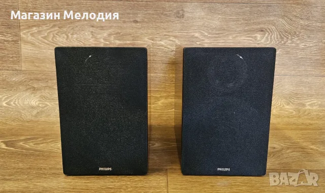 Тонколони Philips MCM772 Heritage – Елегантен дизайн от истинско дърво и кристално чист Hi-Fi звук, снимка 2 - Тонколони - 55361626